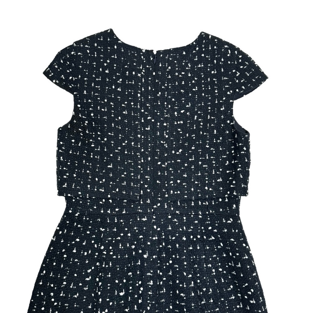 J.Crew Places Sheath Dress in Navy Dotted Tweed Size 4 NWT Style #AC413 - Picture 5 of 11